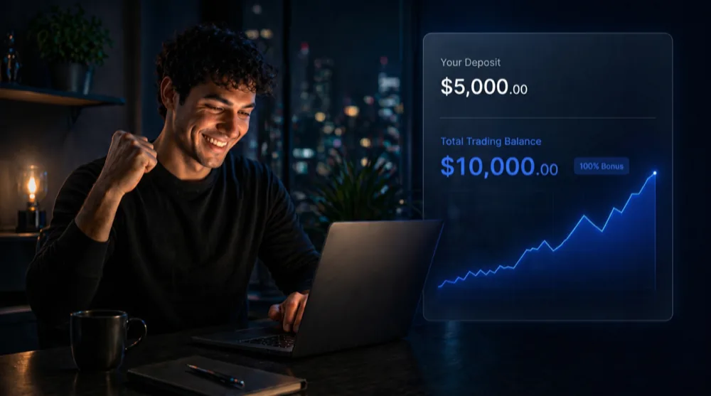 100% Deposit Bonus Account