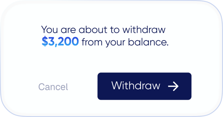 Fast withdrawals from your HeroFX balance